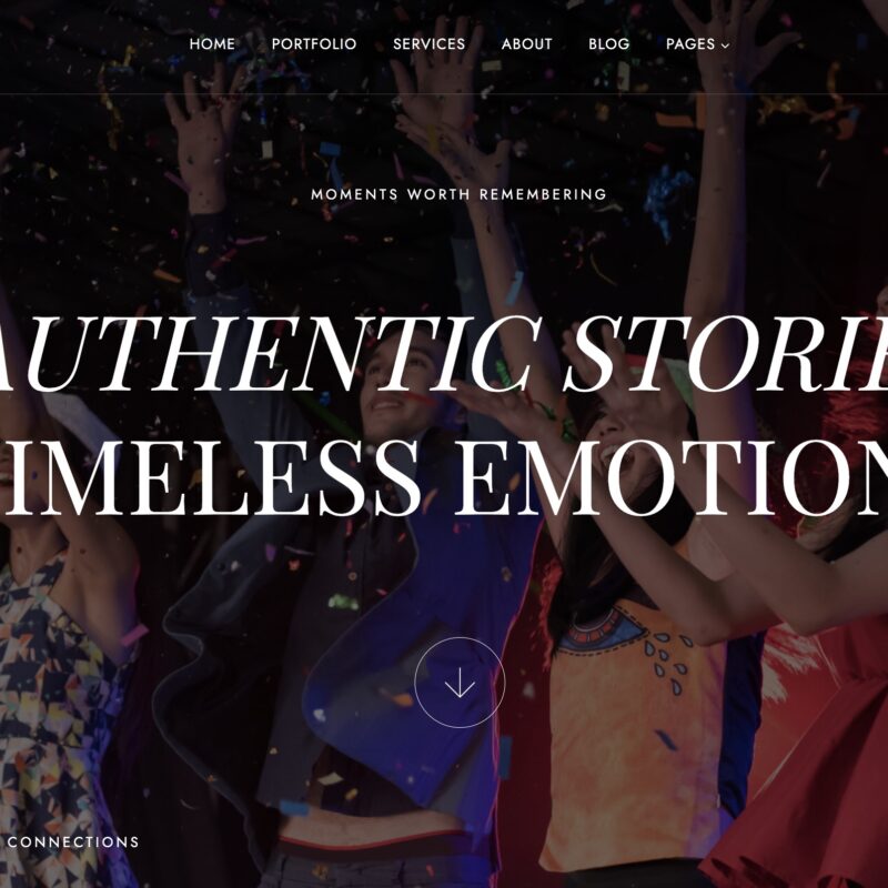 Photographer Website