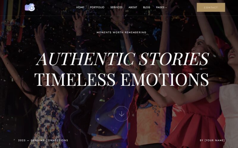 Photographer Website