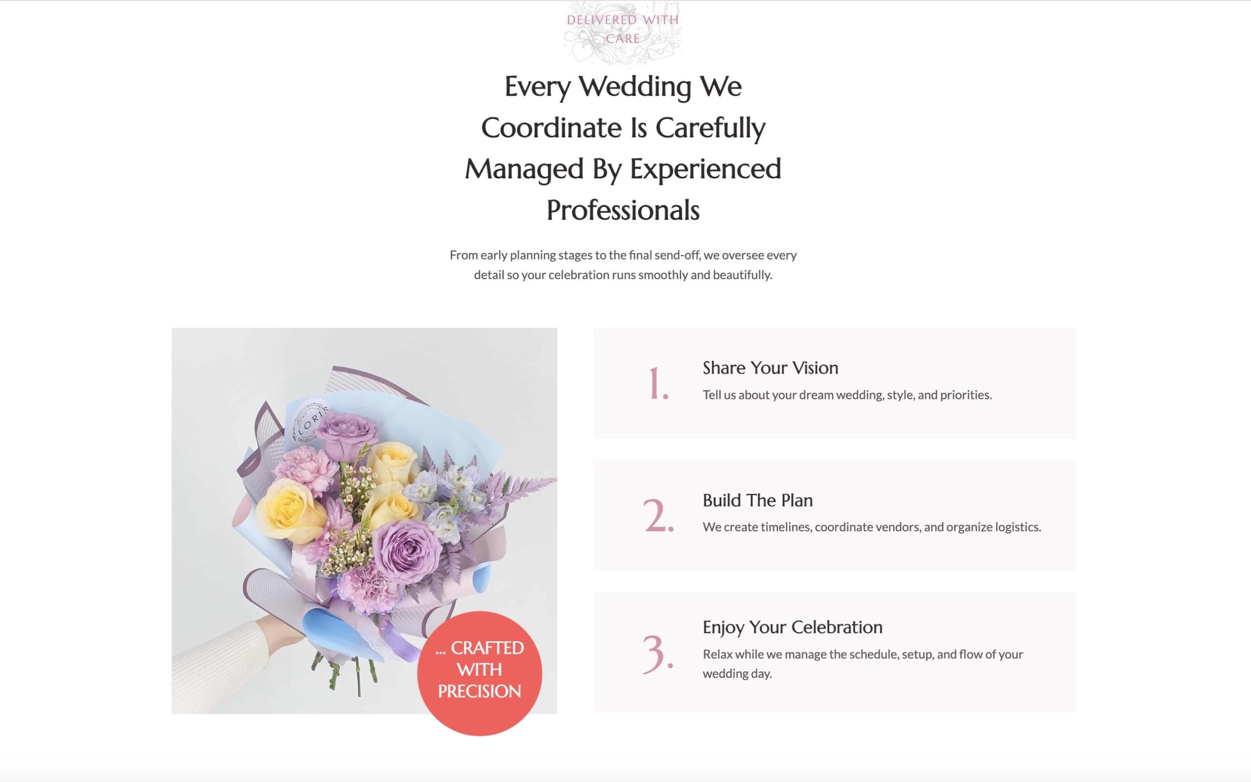 Wedding Coordinator Website - Image 4