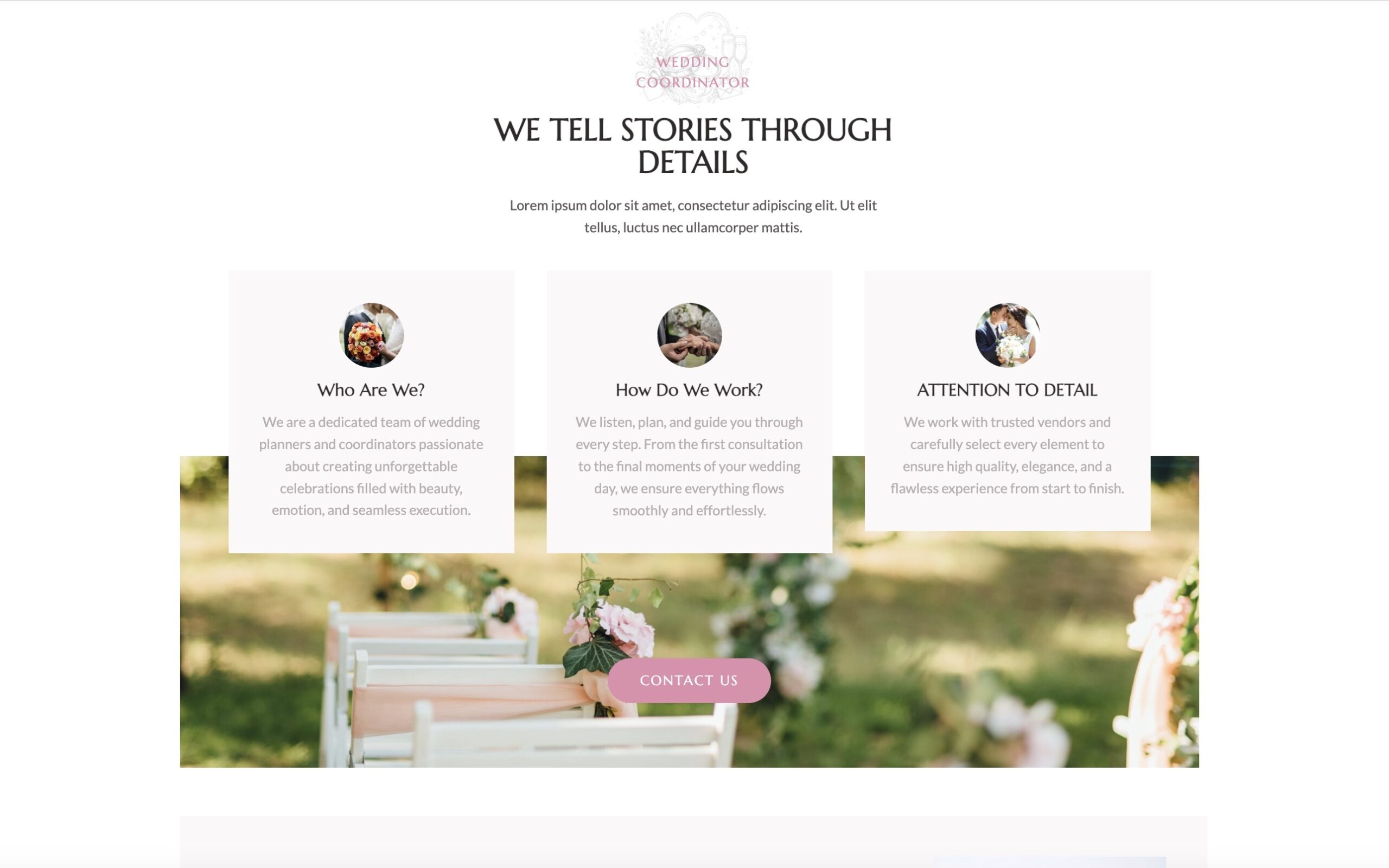 Wedding Coordinator Website - Image 8