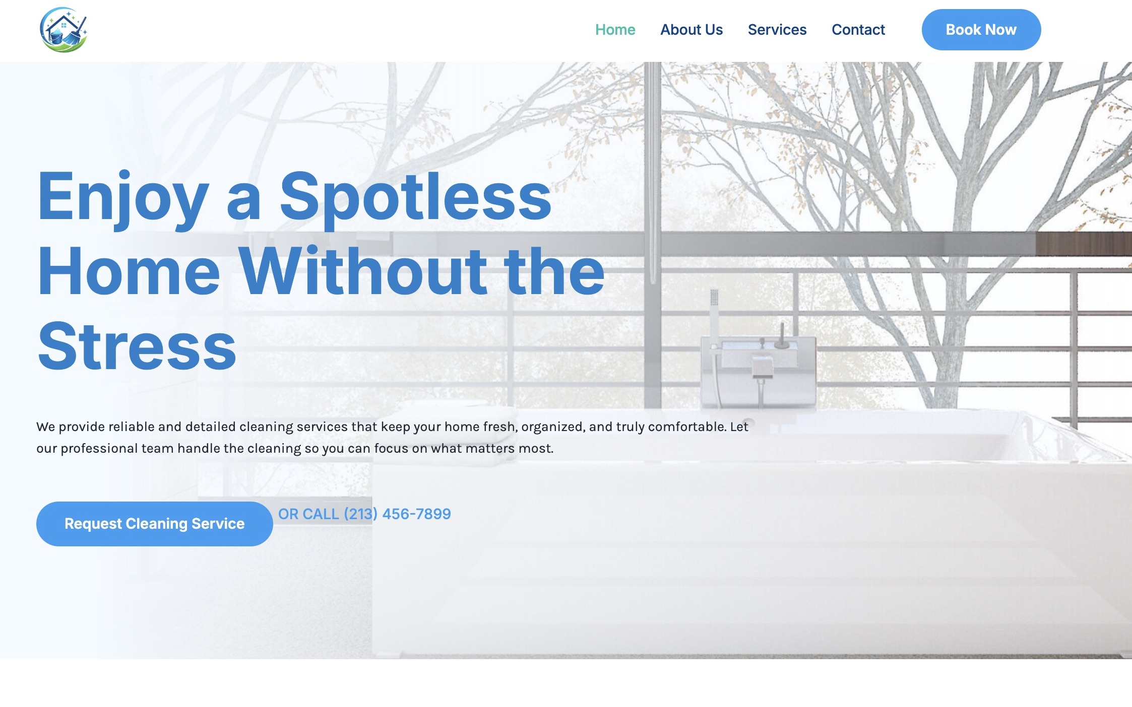 Cleaning Services Website