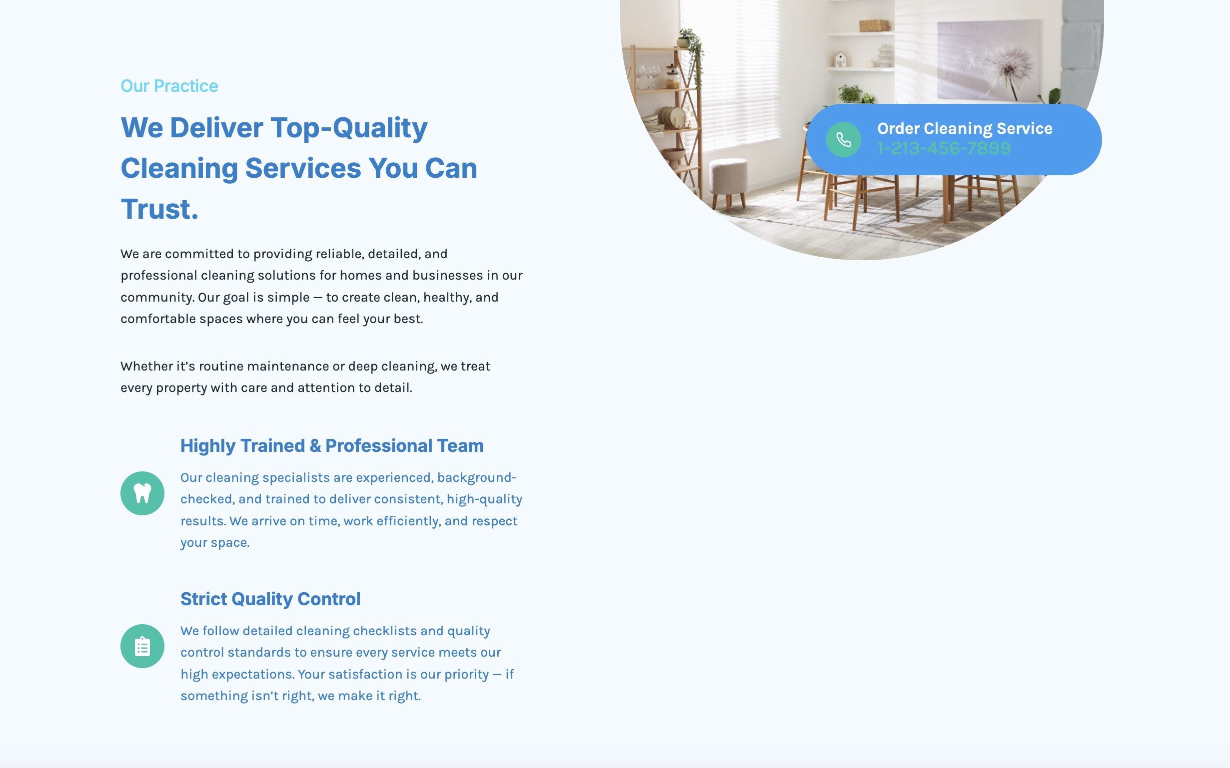 Cleaning Services Website - Image 3
