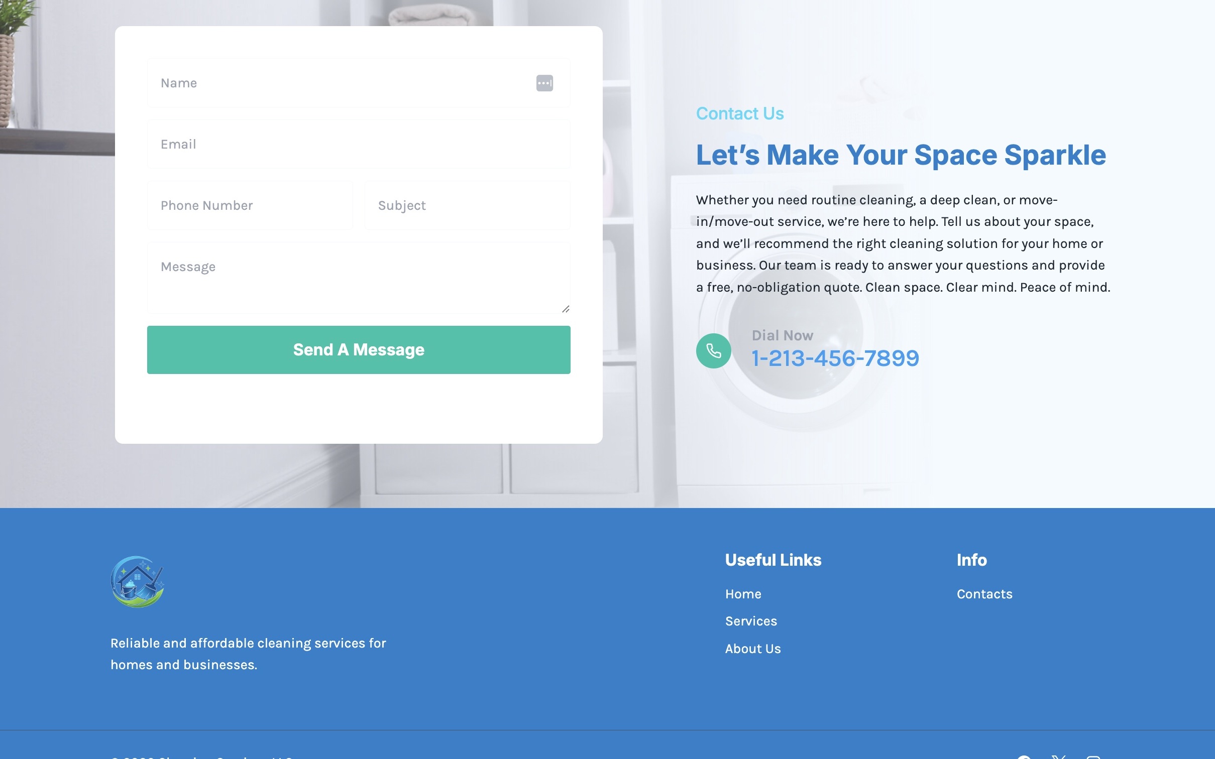 Cleaning Services Website - Image 6