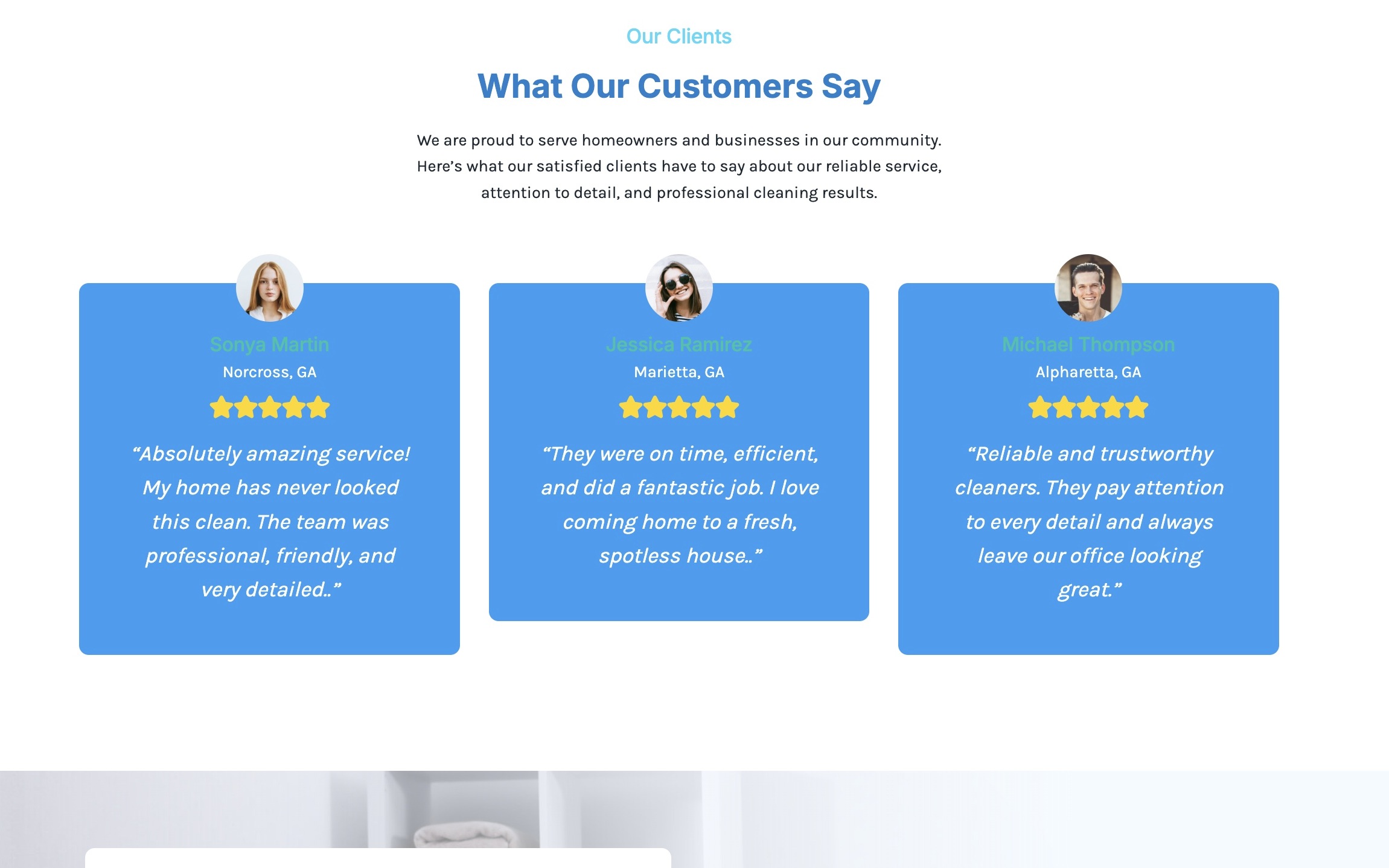 Cleaning Services Website - Image 5