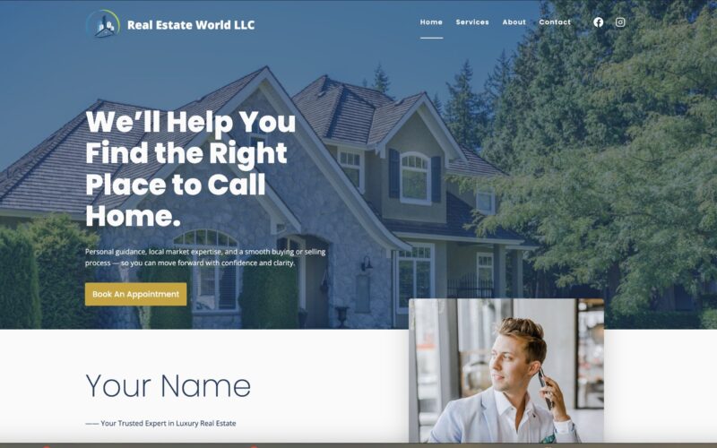 Real Estate Website
