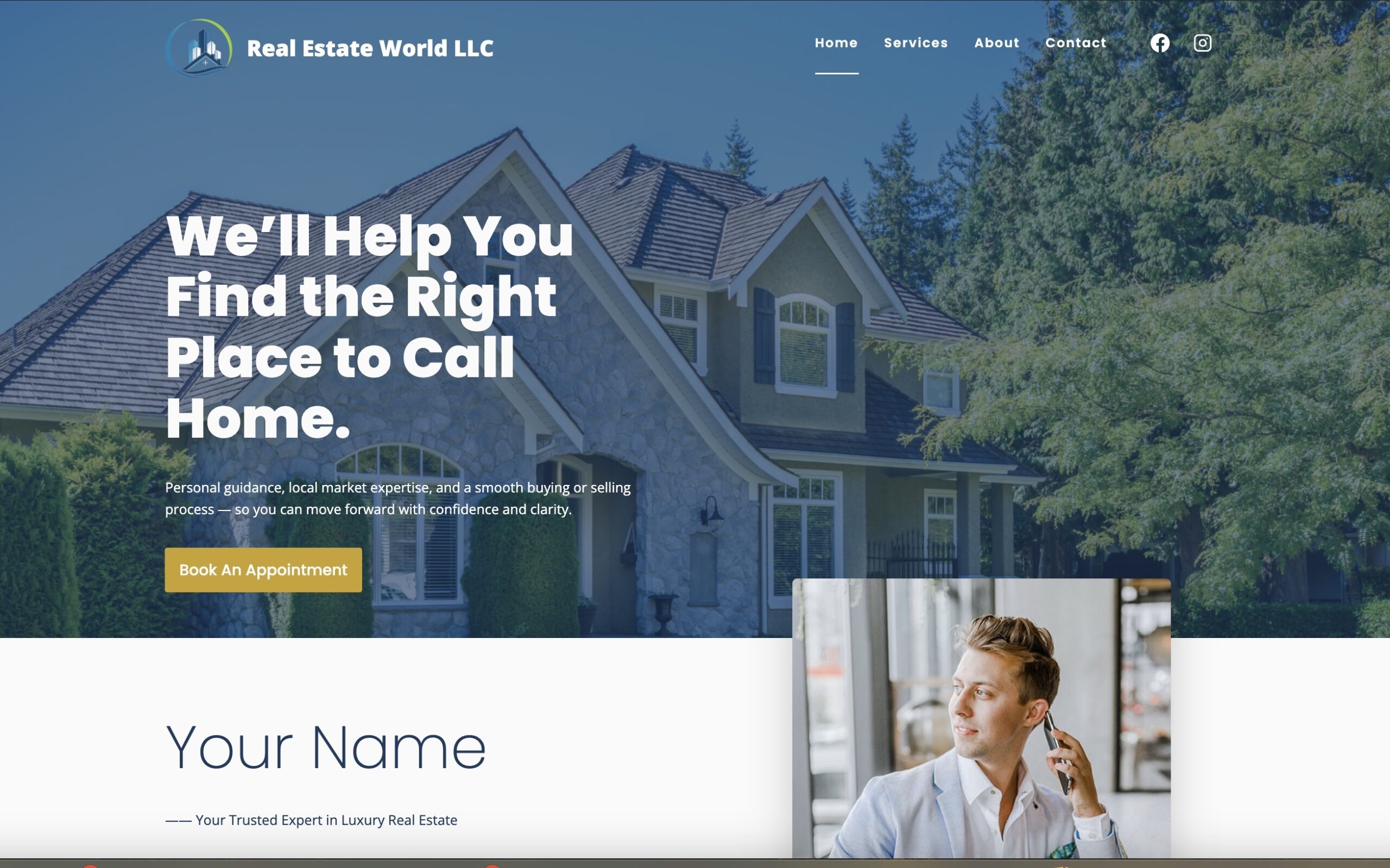 Real Estate Website