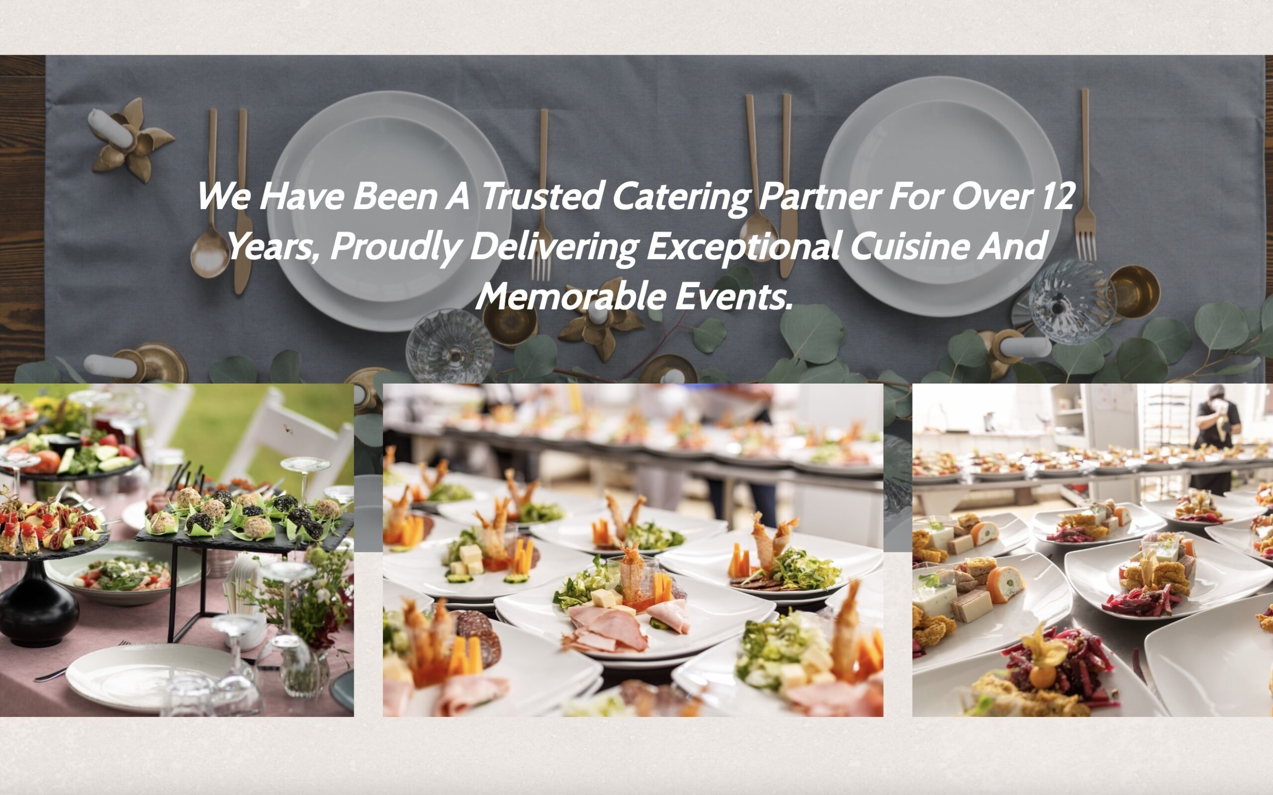 Catering Services Website - Image 5