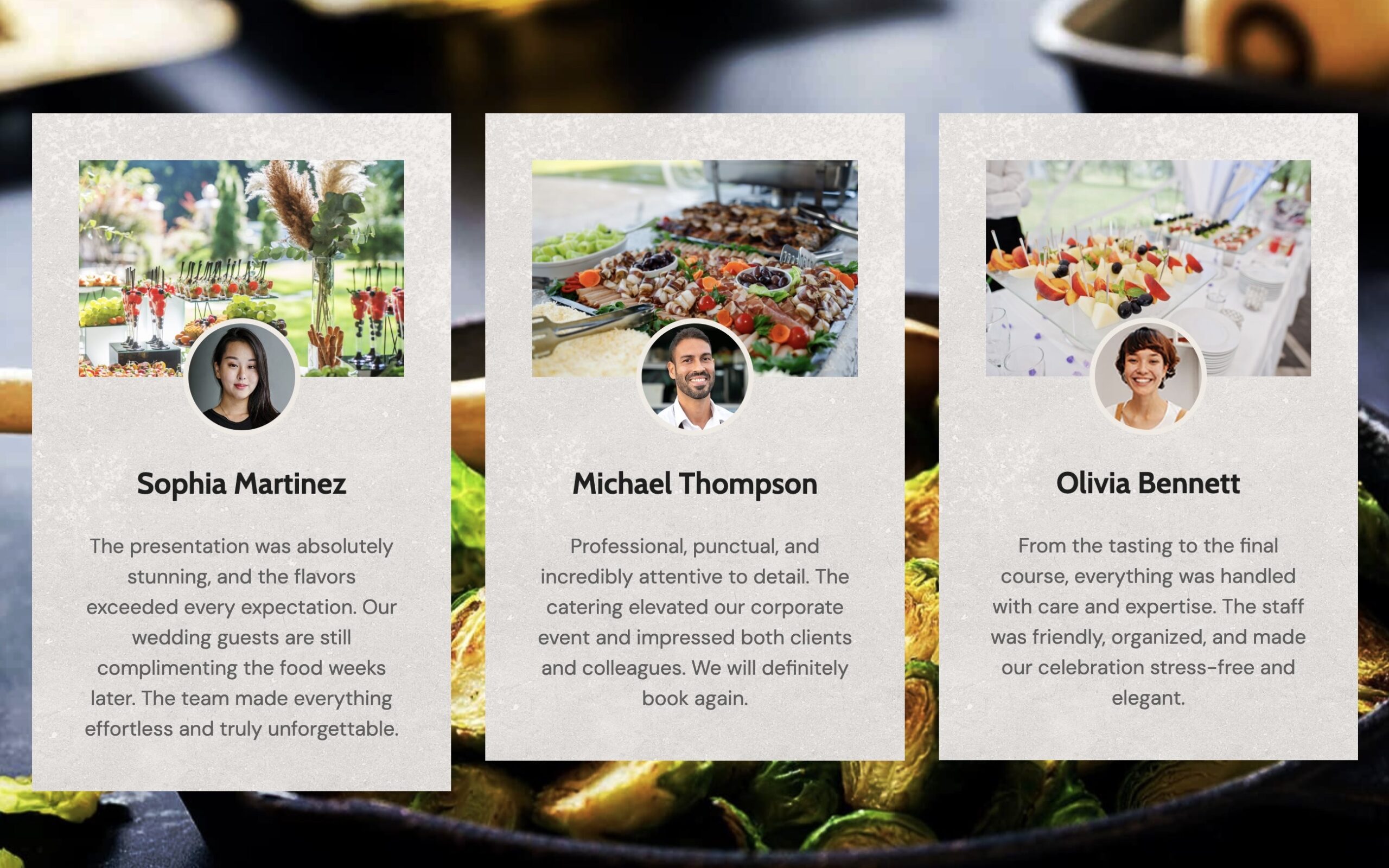 Catering Services Website - Image 9