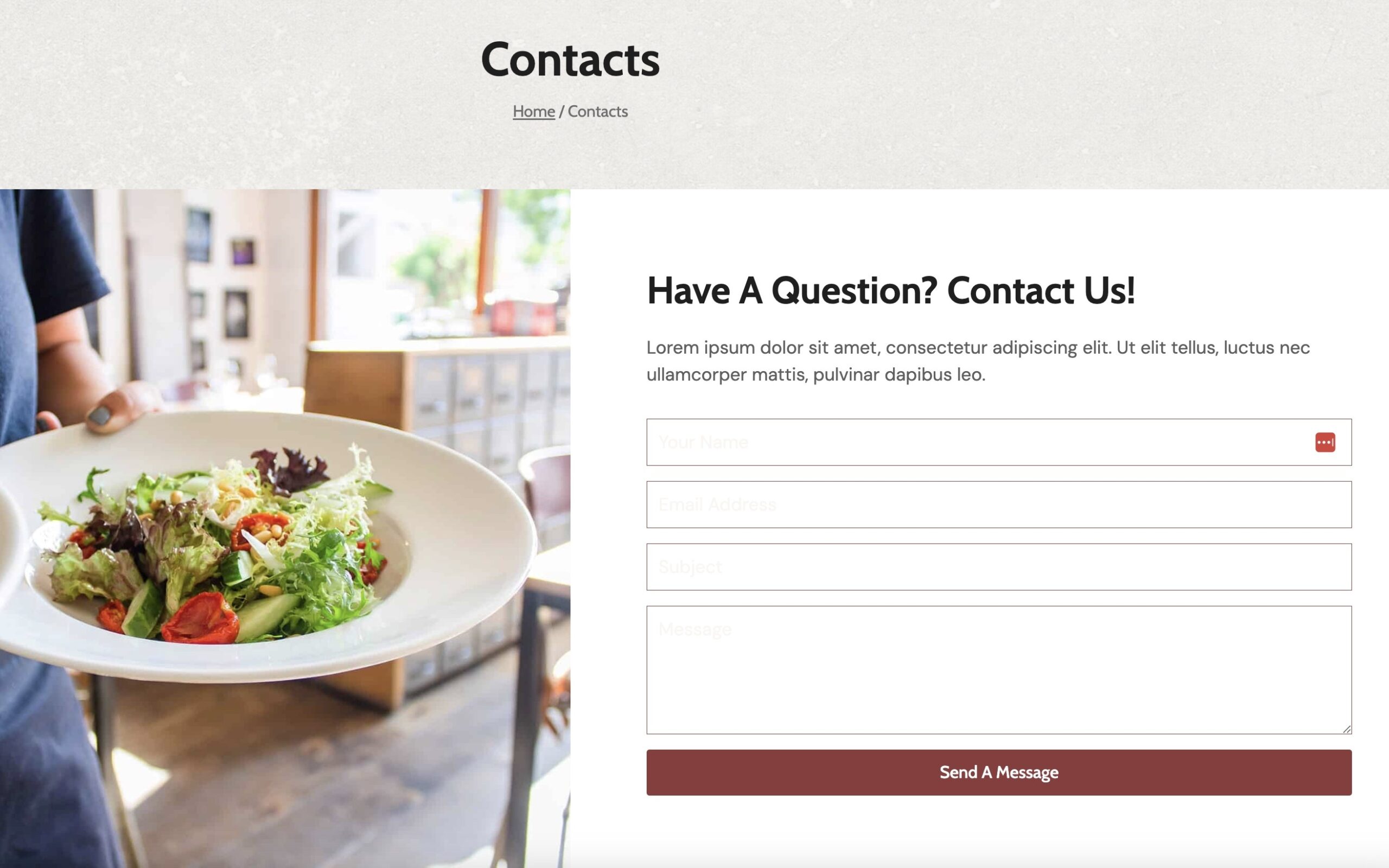 Catering Services Website - Image 10