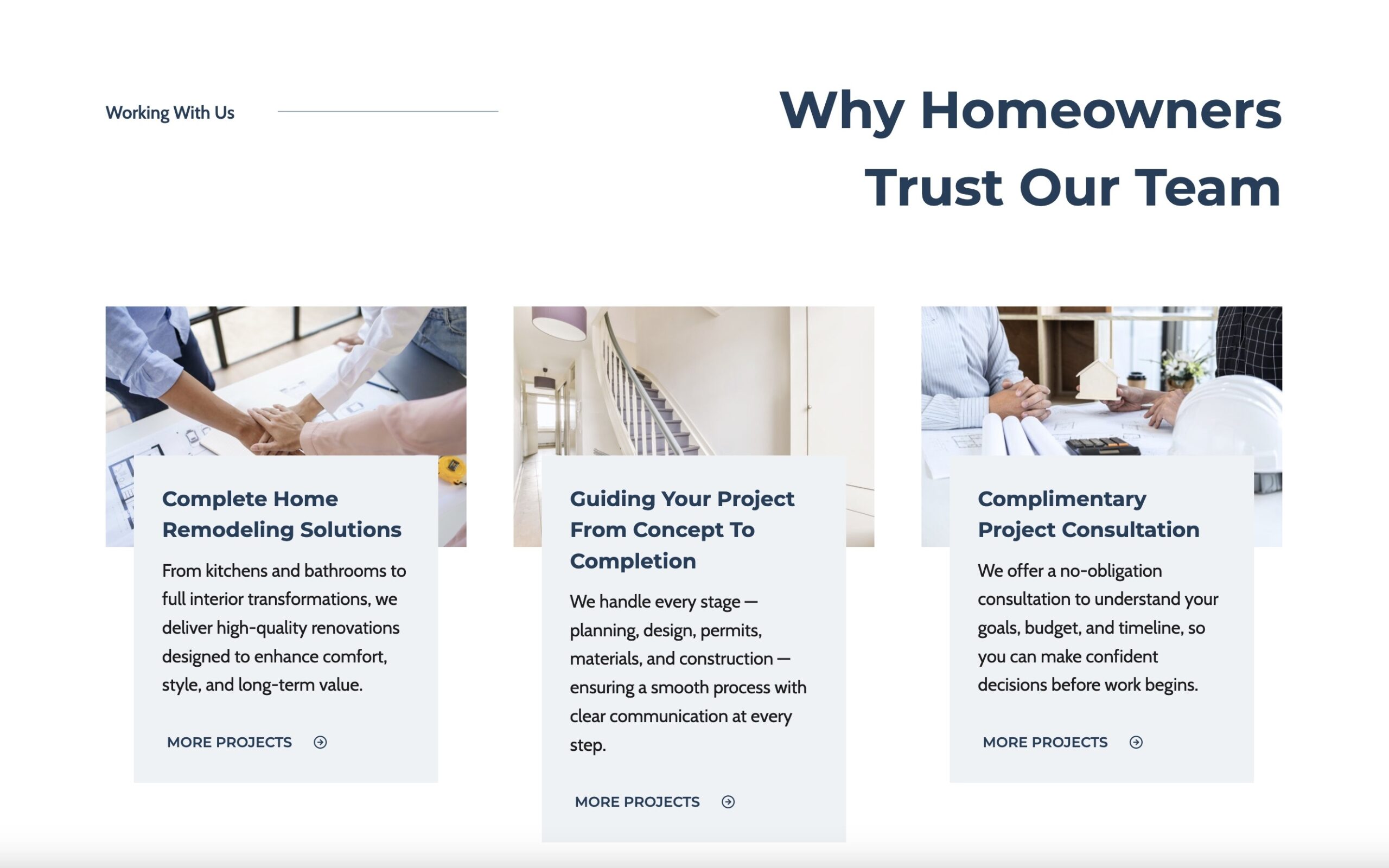 Home Remodeling Services Website - Image 3