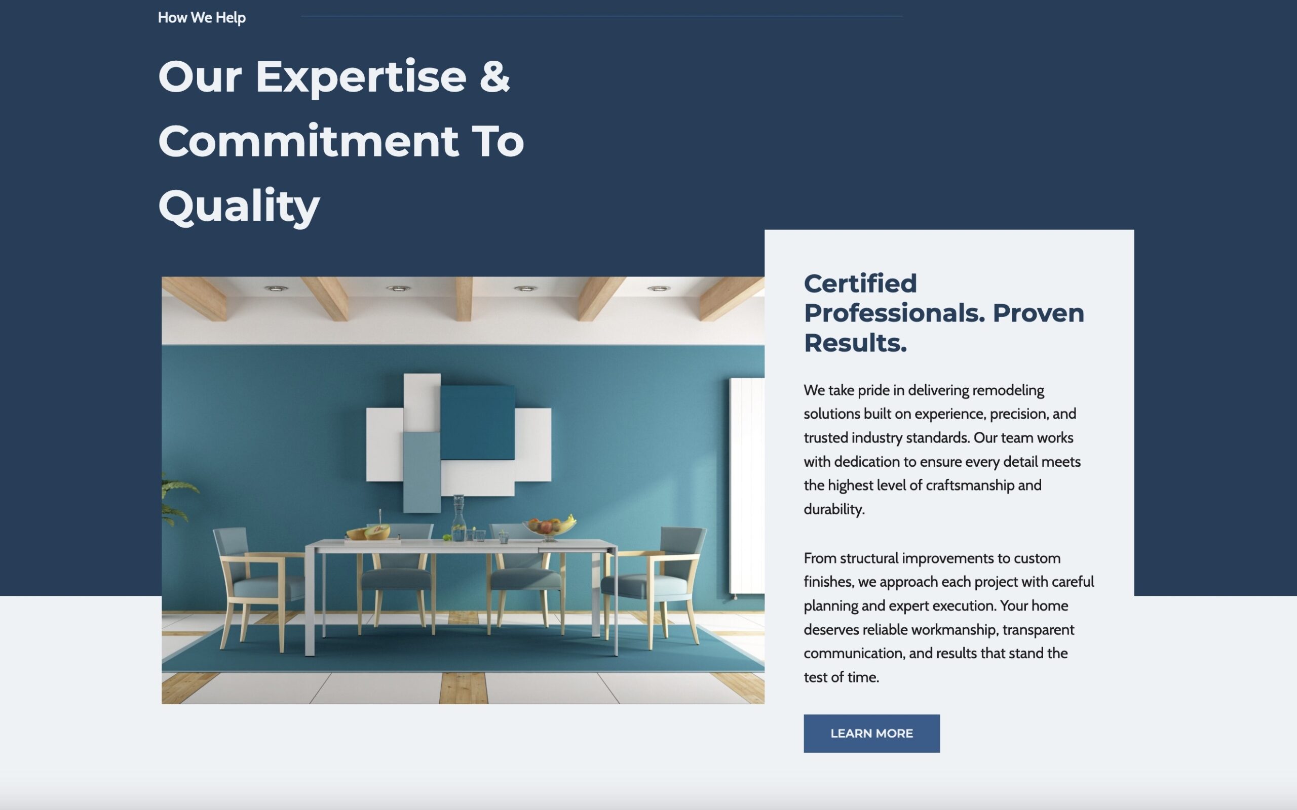 Home Remodeling Services Website - Image 4