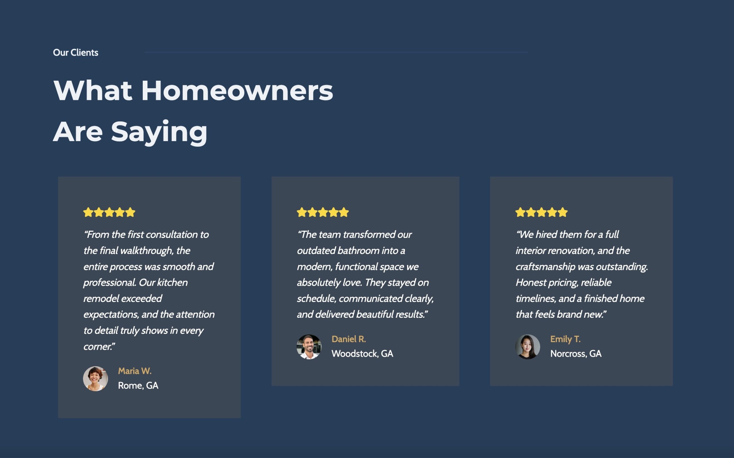 Home Remodeling Services Website - Image 7