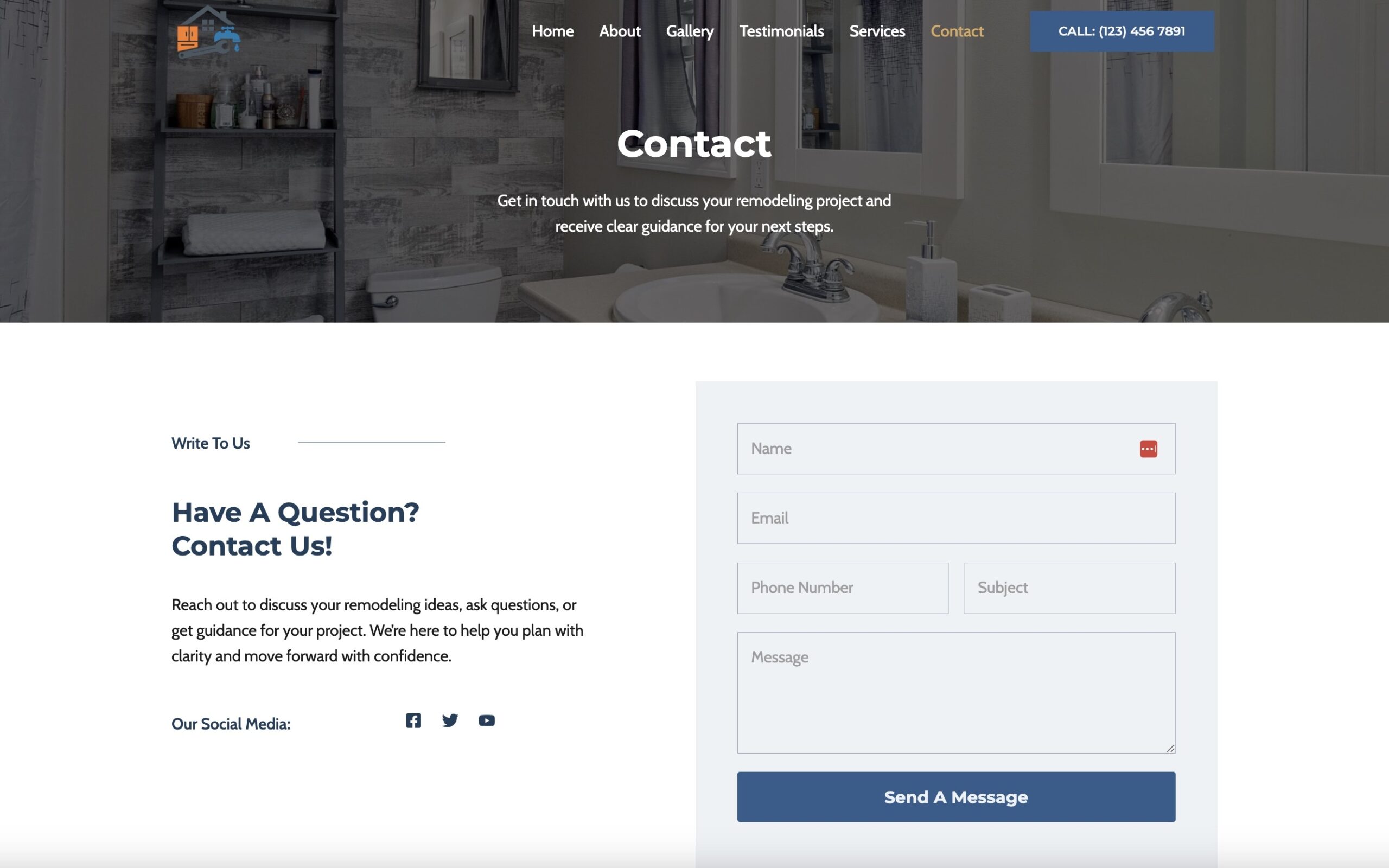 Home Remodeling Services Website - Image 9