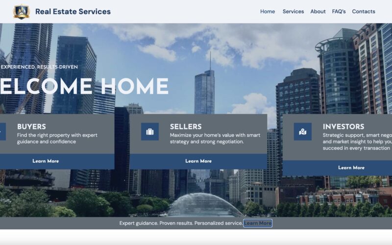 Real Estate Agency Website