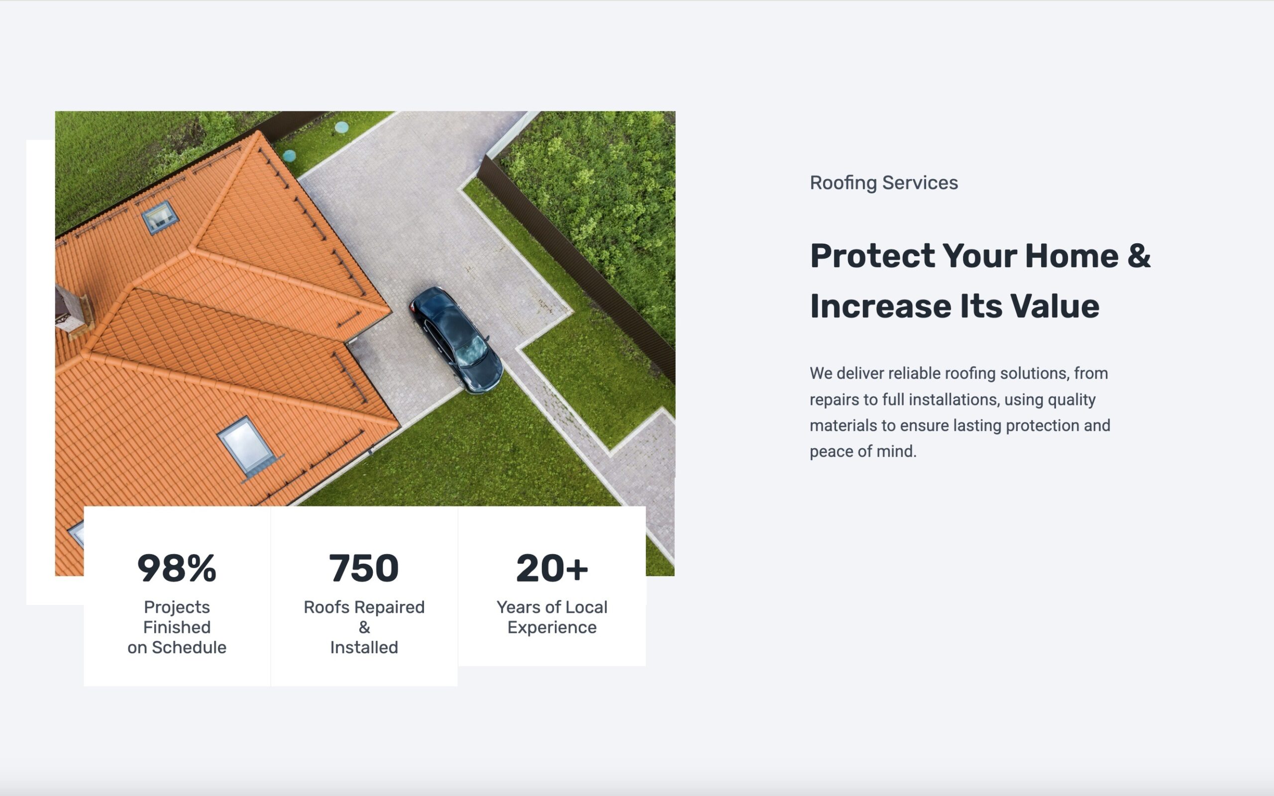 Roofing Company Website - Image 2