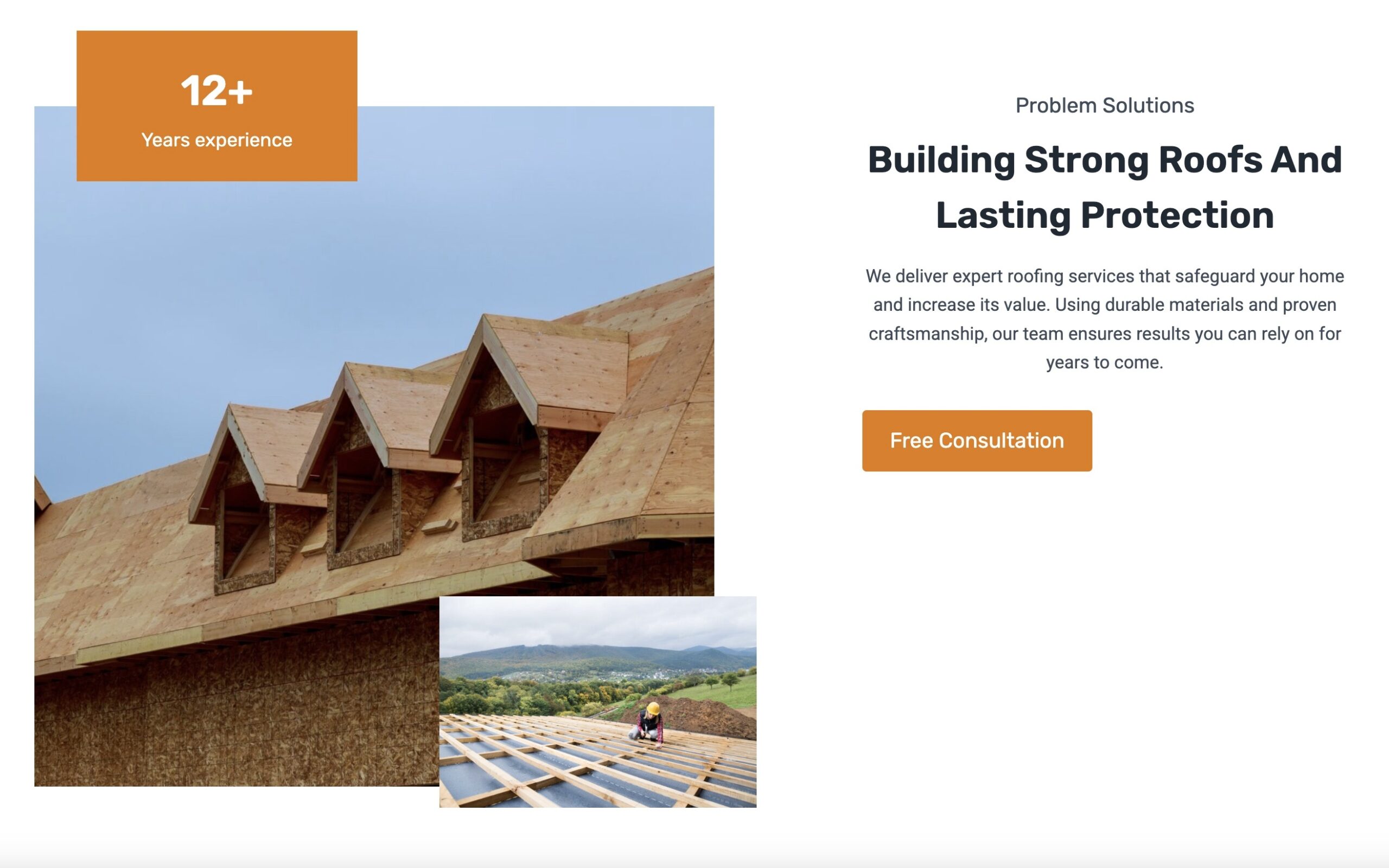 Roofing Company Website - Image 5