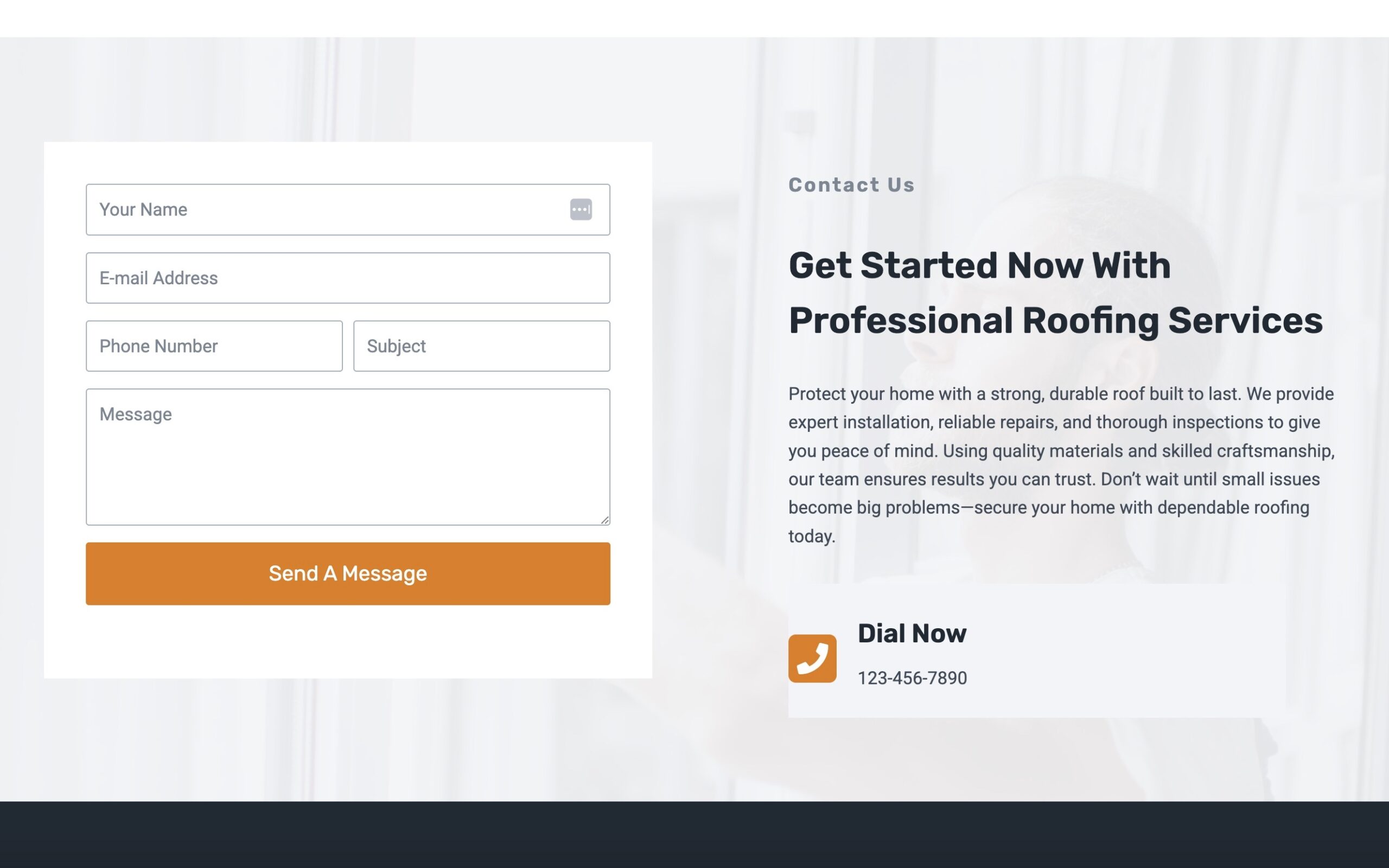 Roofing Company Website - Image 7
