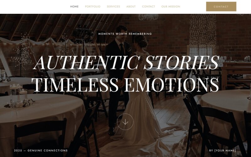 Photographer Website