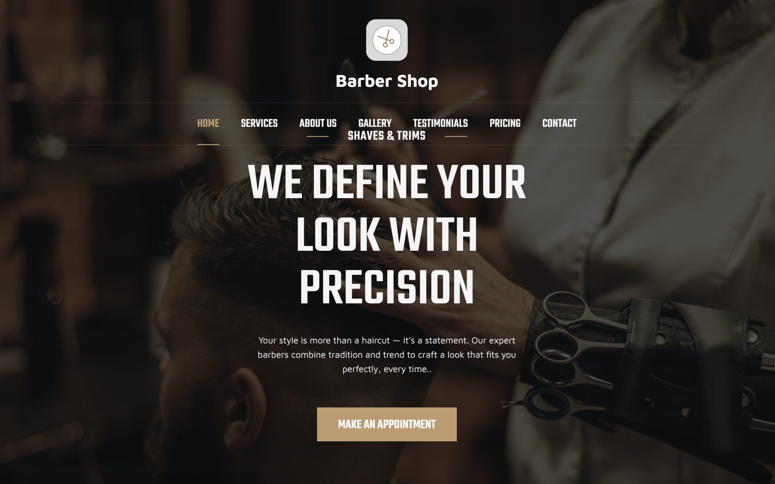 Barber Website
