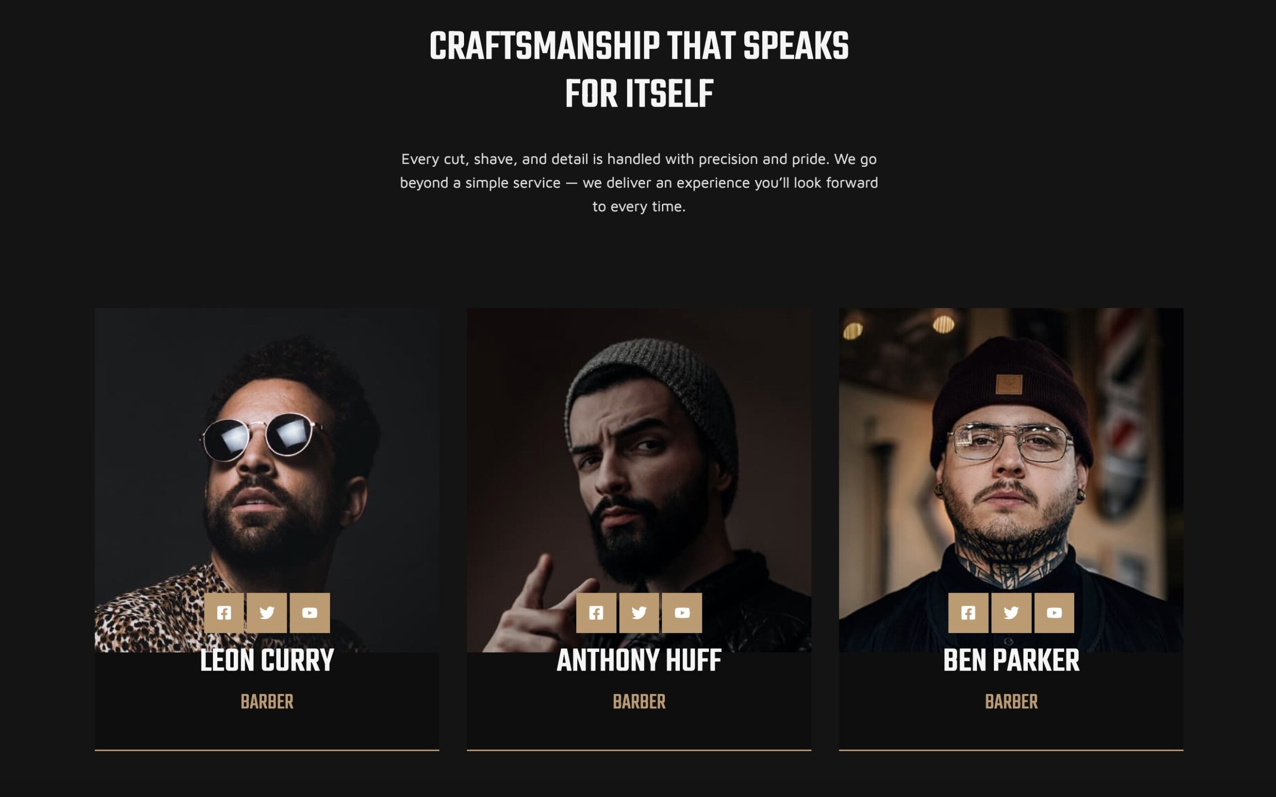 Barber Website - Image 5