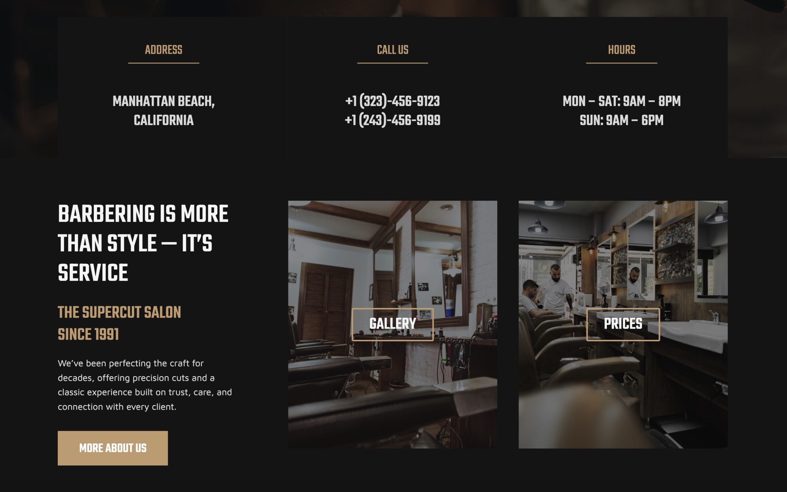 Barber Website - Image 2