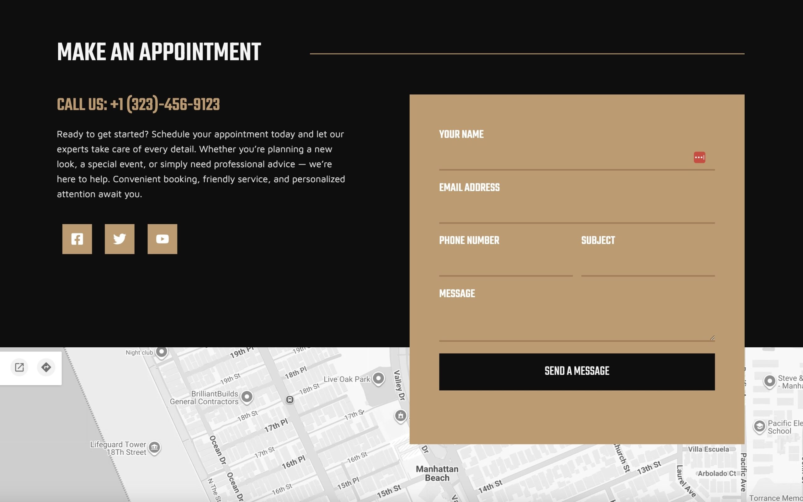 Barber Website - Image 3