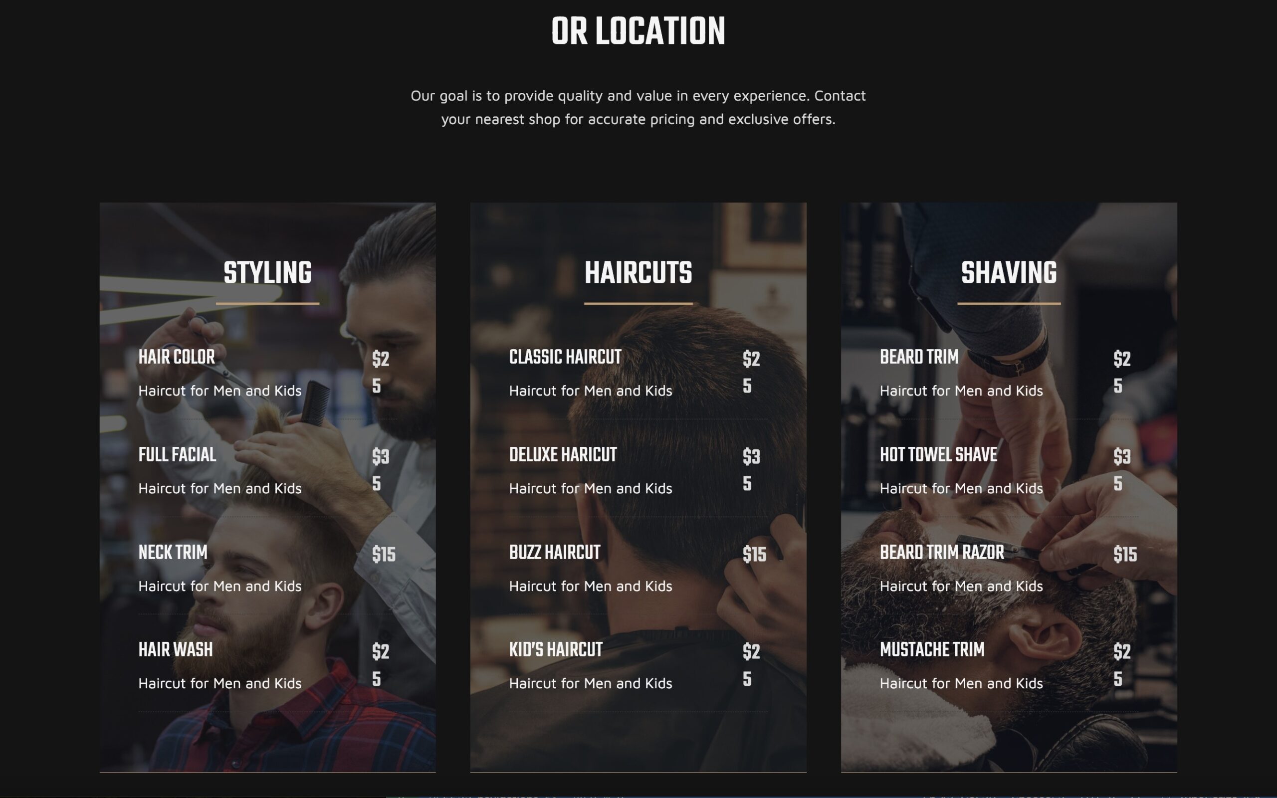 Barber Website - Image 4