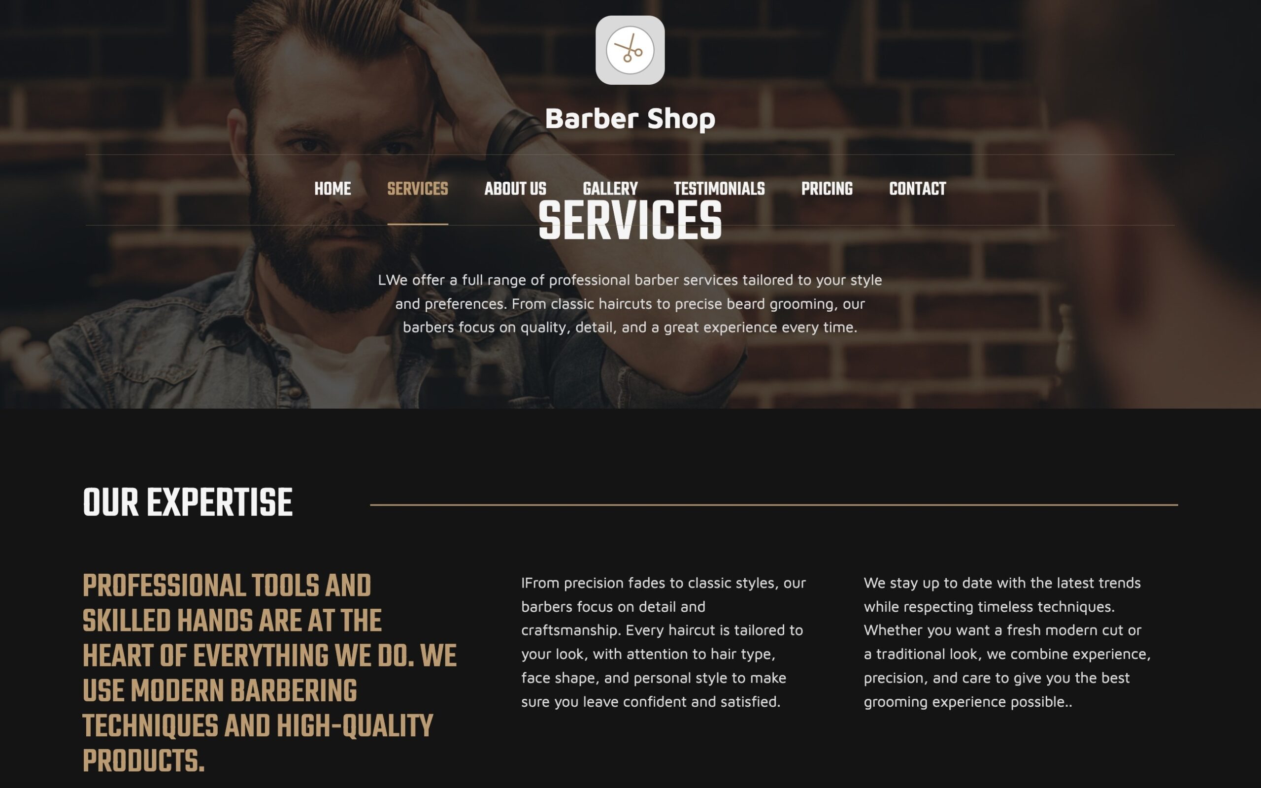 Barber Website - Image 7